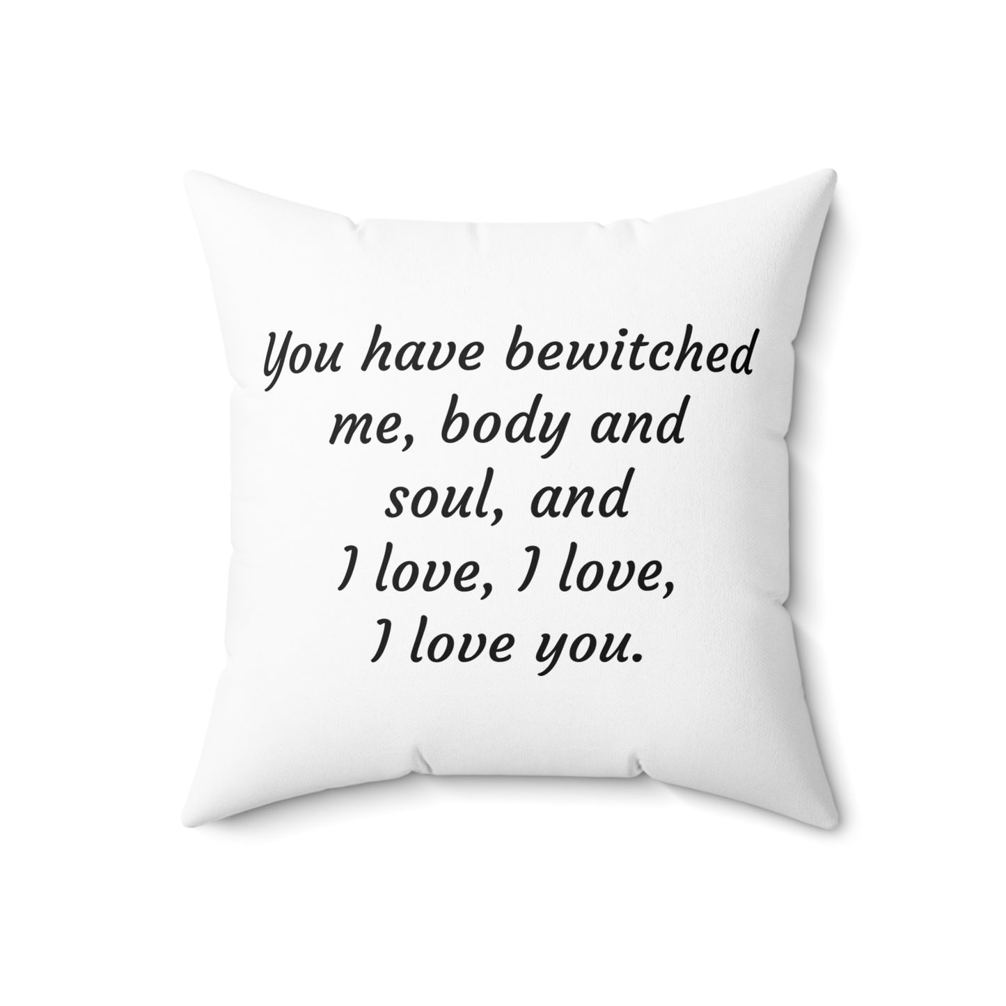 Jane Austen Pride and Prejudice Square Pillow - Regency Home Decor Cushion, Book Lover Gift, Library Accent Pillow