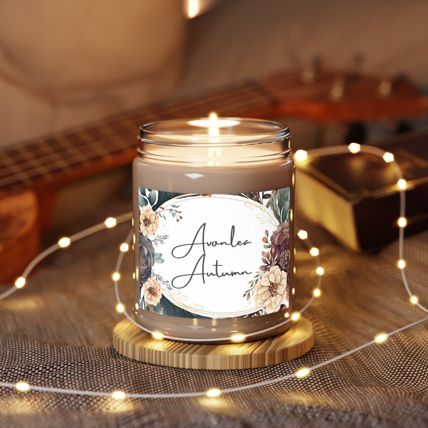 Scented Candle, Avonlea Anne of Green Gables Autumn Floral, Cozy Home Decor, Gifts for Her, Fall Celebrations, Relaxation 9oz, Home