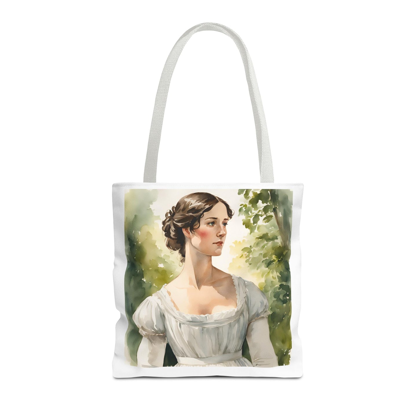 Pride and Prejudice Tote Bag, Darcy and Elizabeth Library Accessories, Book Lover's Gift, Jane Austen Bag, Literary Reading Tote,