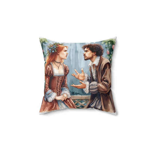 Spun Polyester Square Pillow