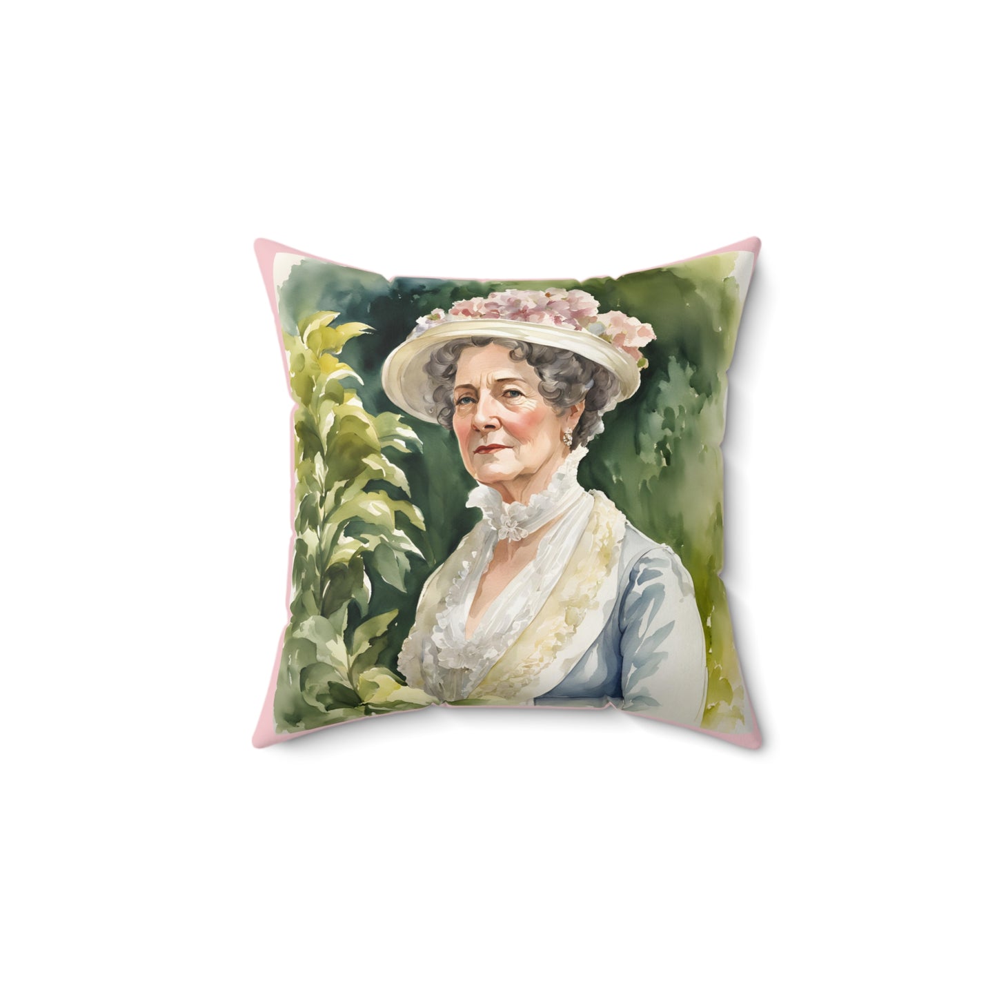 Literary Square Pillow, Pride and Prejudice Regency Quote, Jane Austen Fan Gift, Mrs Bennett Family Pillow, Austenite Home Decor - Spun