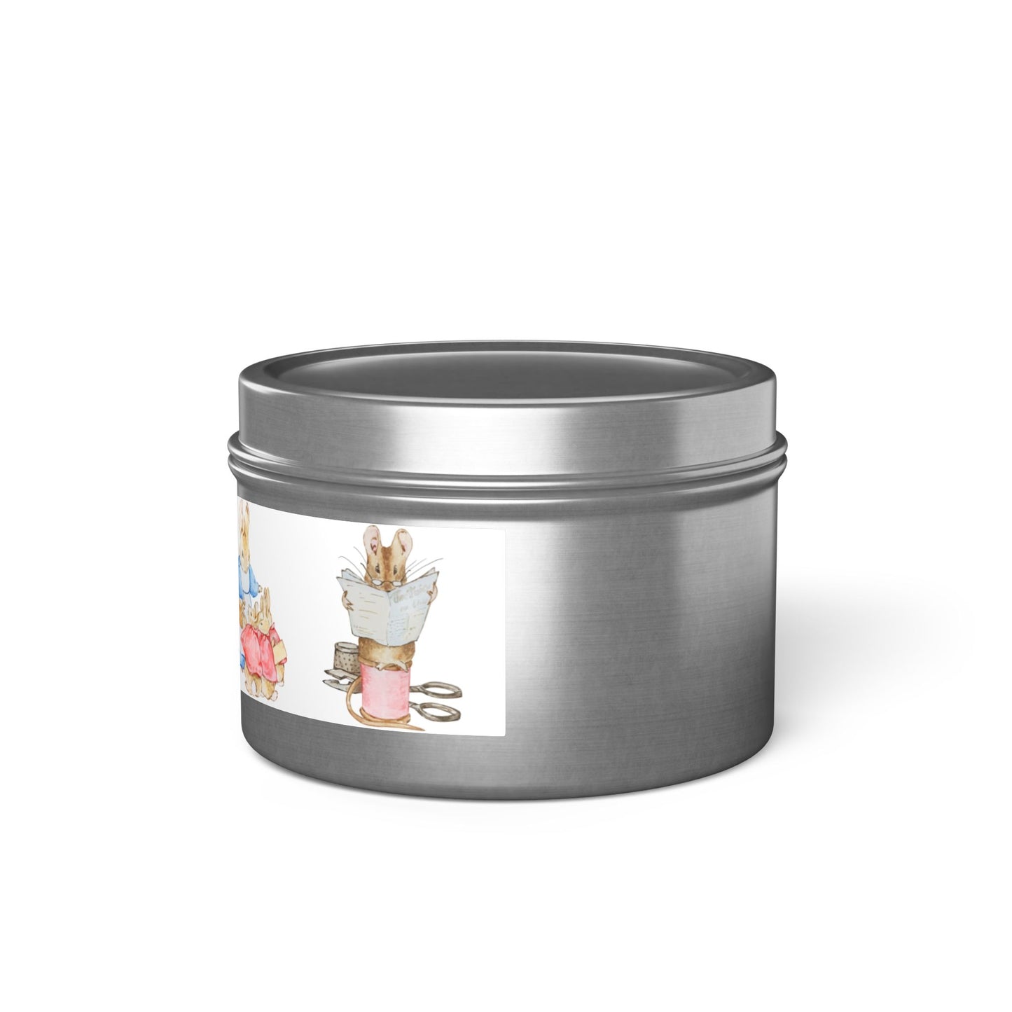 Peter Rabbit, Beatrix Potter, Gift, Mini, Gift, Tin Candles, Shower, Baby Birthday, Five Scent Choices