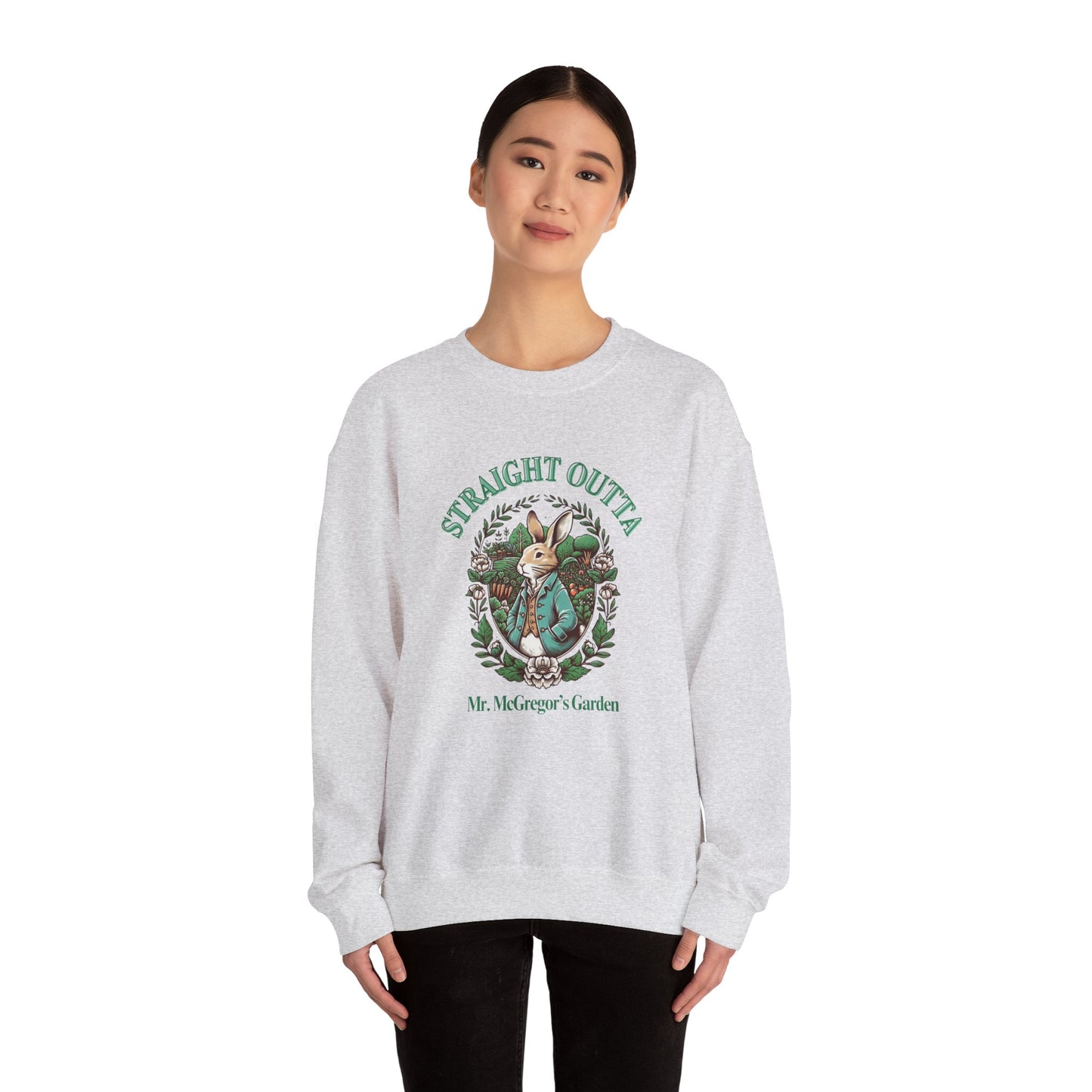 Peter Rabbit Vintage Style Crewneck Sweatshirt - Beatrix Potter Gift Unisex Shirt, Classic Sweatshirt, Retro Jumper, Cozy Pullover, Winter