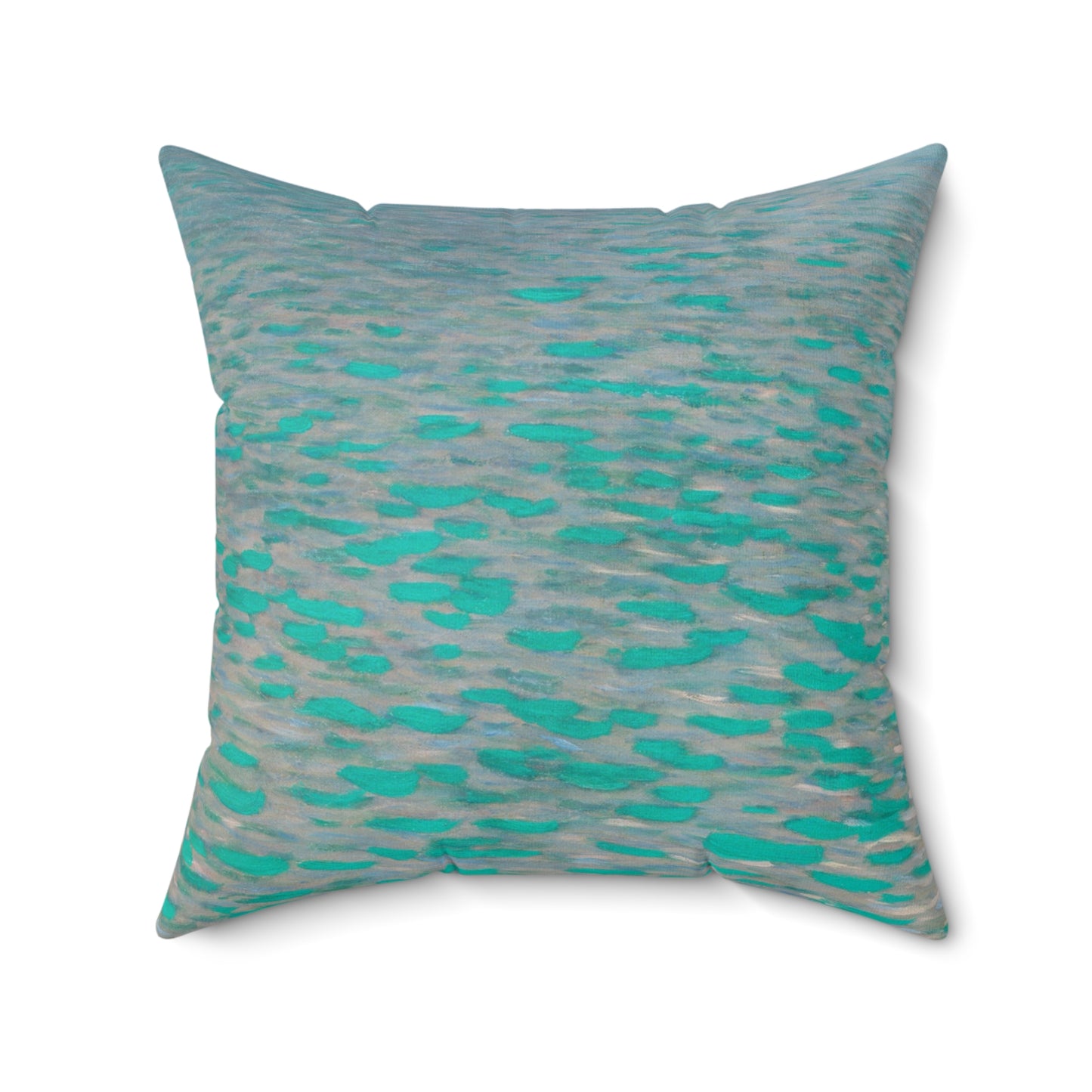 Gustav Klimt, Lake Attersee, Painting, Square Pillow, Water, Painter, Artist, Art, Museum, Gift