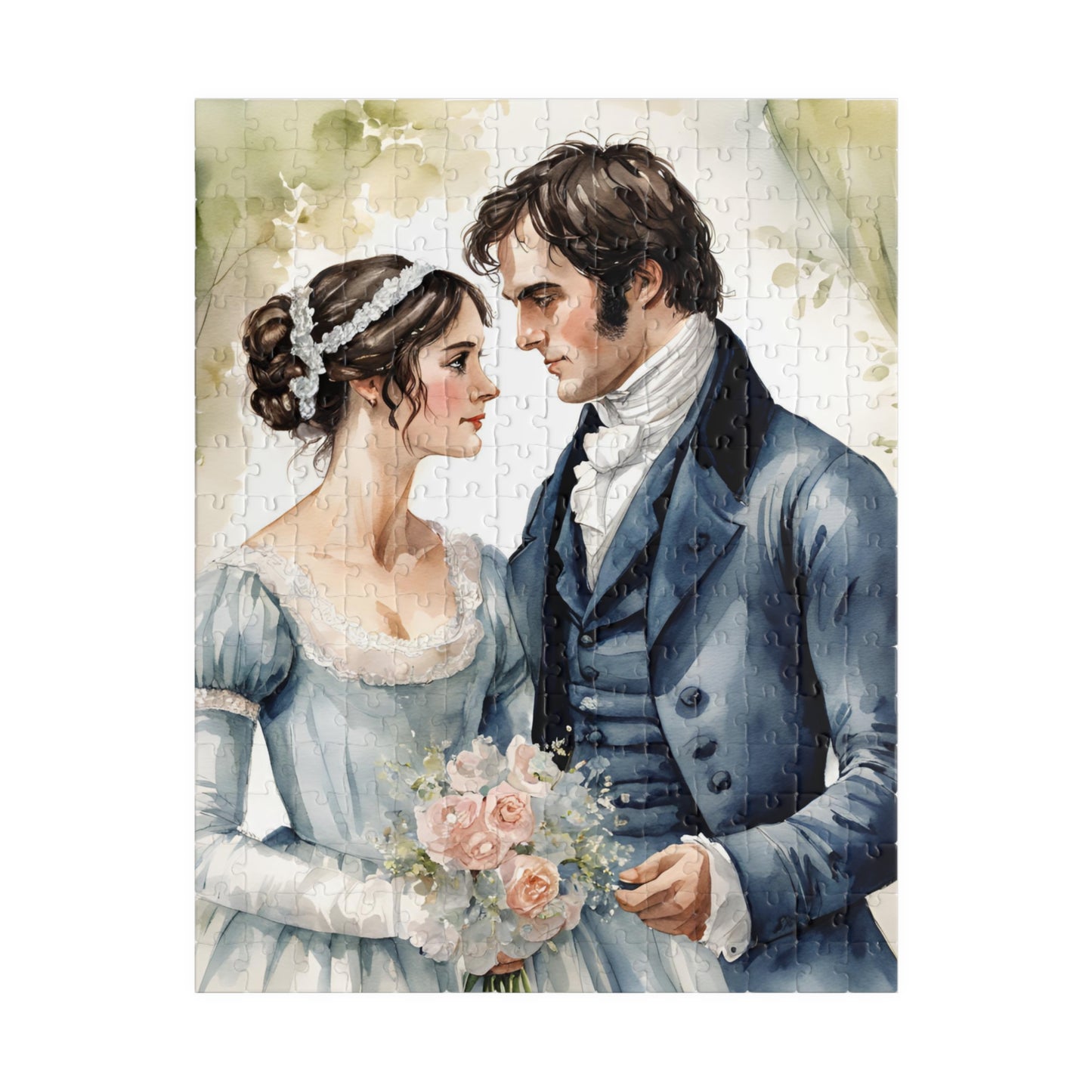 Romantic Fine Art Puzzle | 110, 252, 520, 1014-piece | Perfect for Couples, Weddings, Anniversaries, Cozy Nights, Gift Idea