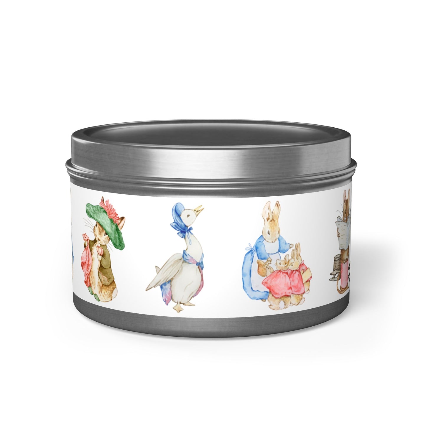 Peter Rabbit, Beatrix Potter, Gift, Mini, Gift, Tin Candles, Shower, Baby Birthday, Five Scent Choices
