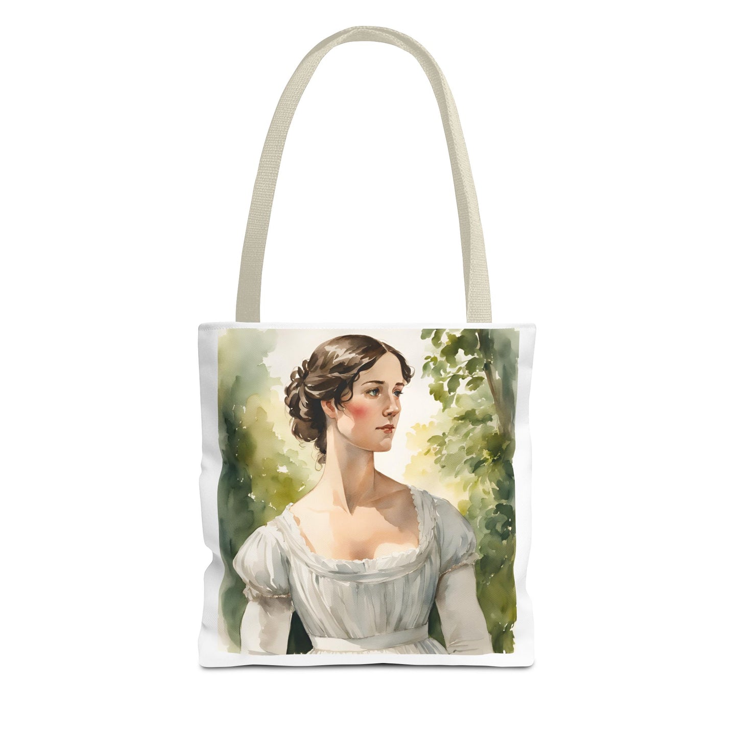 Pride and Prejudice Tote Bag, Darcy and Elizabeth Library Accessories, Book Lover's Gift, Jane Austen Bag, Literary Reading Tote,