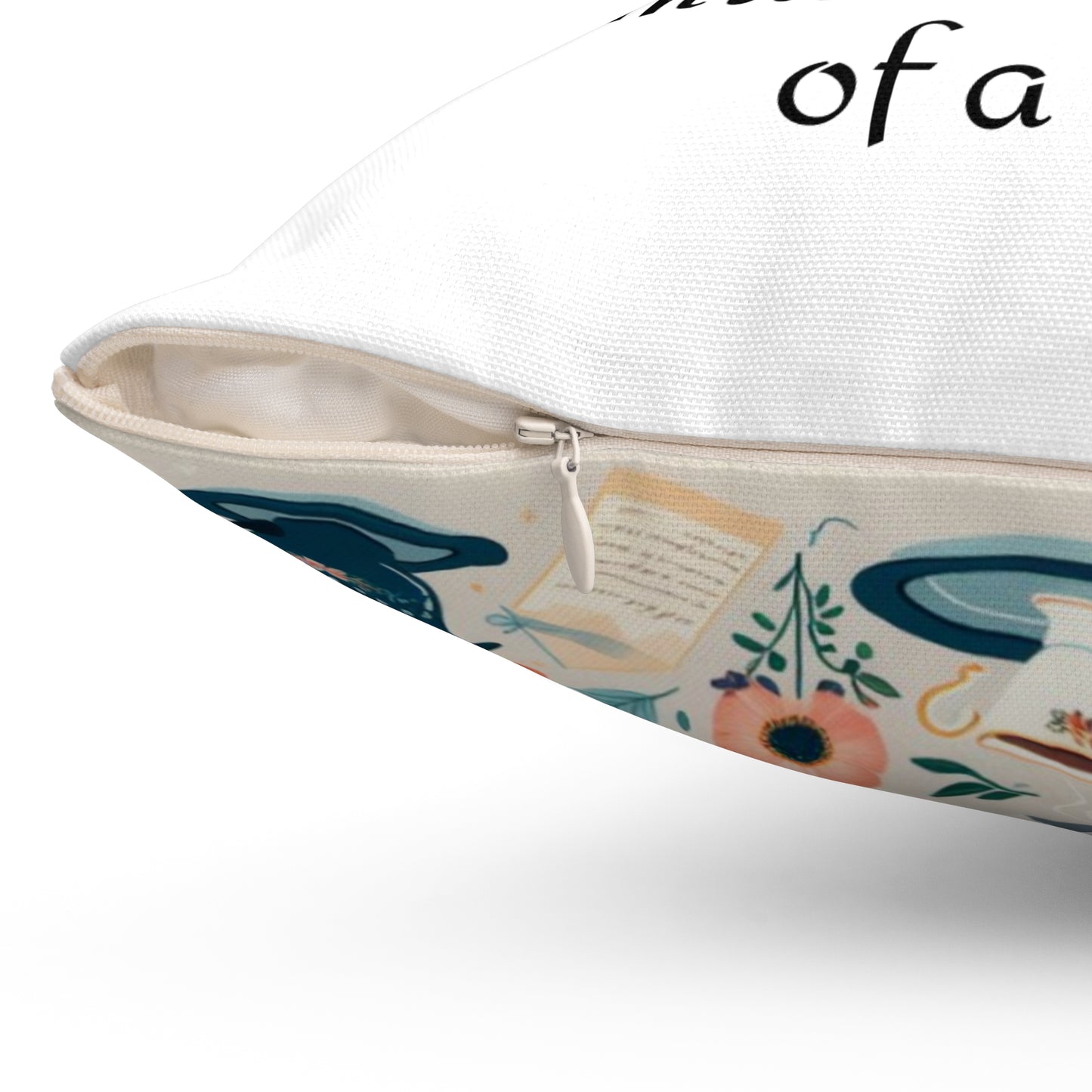 Pride and Prejudice, Jane Austen, Regency, Square Pillow