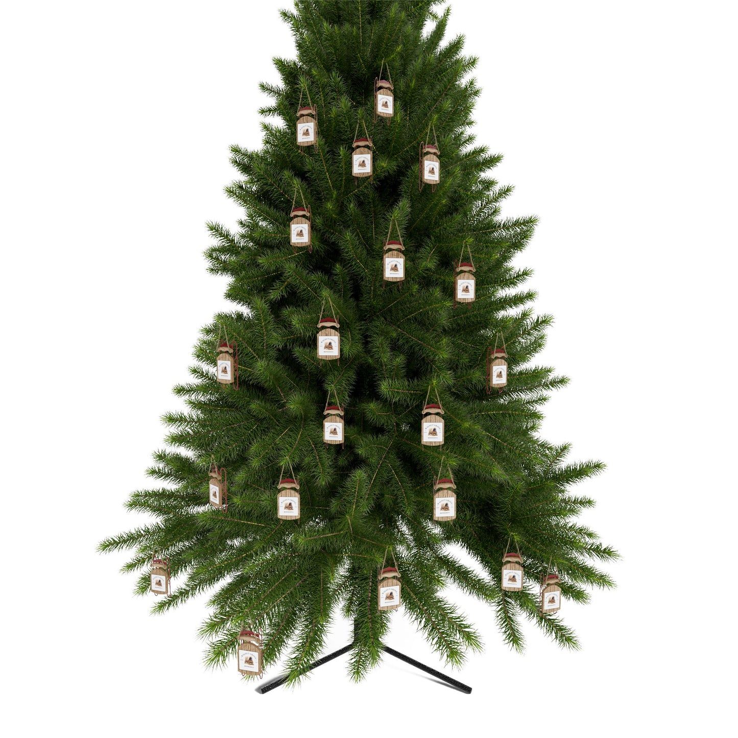 Little House on the Prairie, Laura Ingalls Wilder, Sled, Christmas, Ornament, Walnut Grove, Holiday