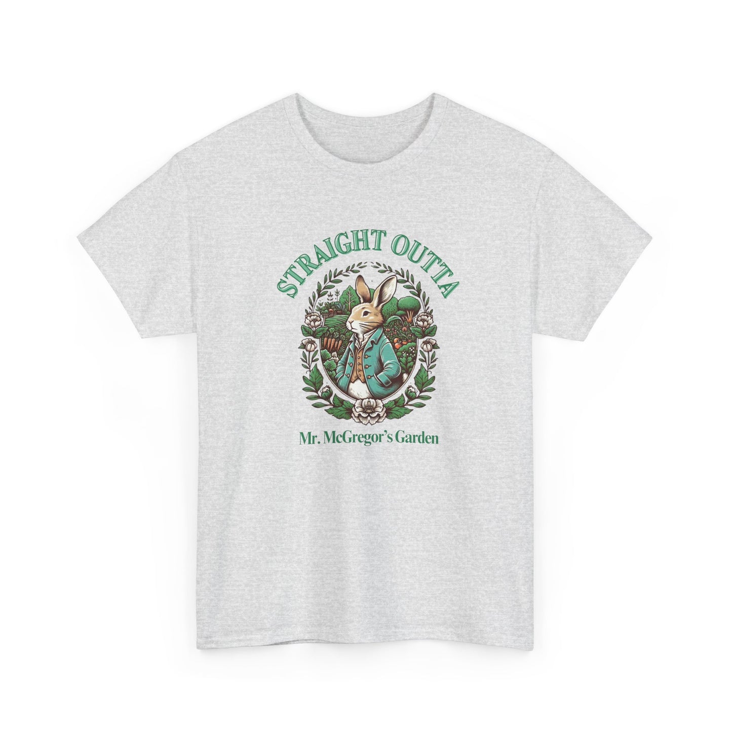 Peter Rabbit Vintage Style Unisex Cotton Tee - Beatrix Potter Apparel Gift, T-Shirt, Bunny Lover Shirt, Classic Character Top, Retro Graphic