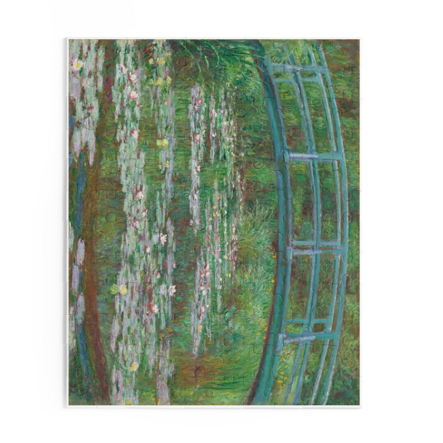Claude Monet, Japanese, Bridge, Water Lily, Impressionist, Puzzle (120, 252, 500-Piece)
