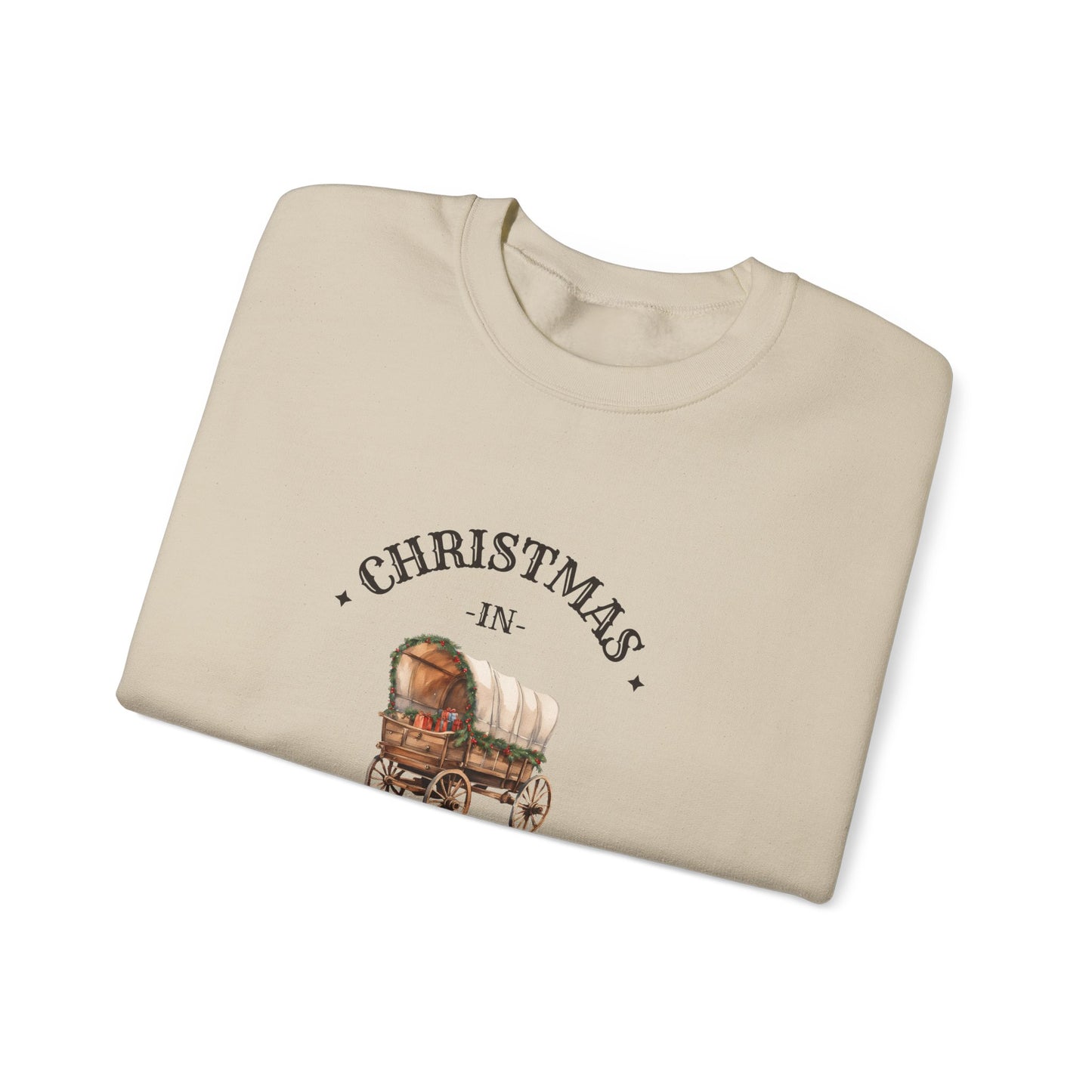 Walnut Grove Christmas Laura Ingalls Wilder Shirt Holiday Gift Sweatshirt  Crewneck, Winter Top, Cozy Jumper, Festive Apparel,