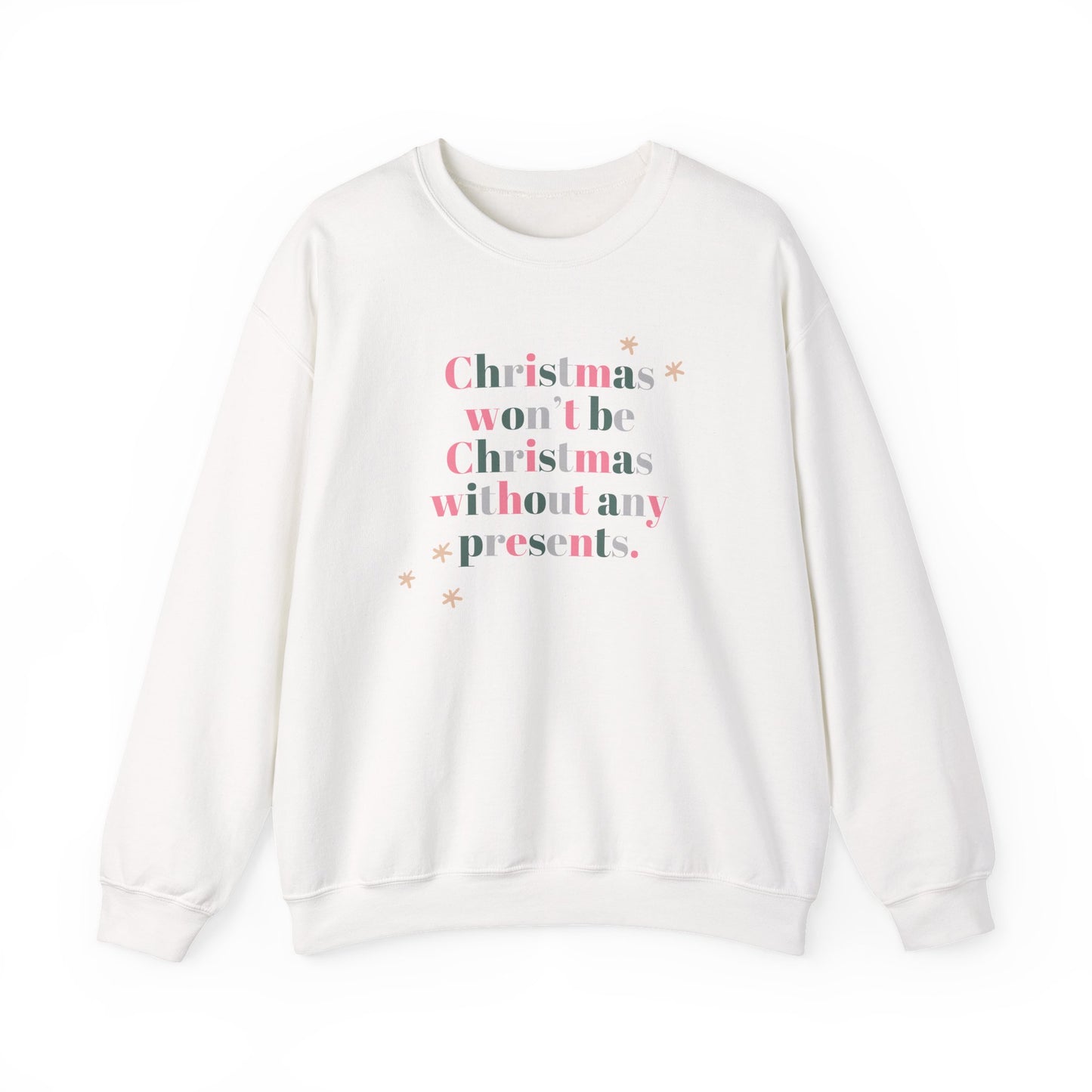 Little Women Louisa May Alcott Quote Crewneck Sweatshirt, Christmas Gift Shirt Present Holiday Apparel