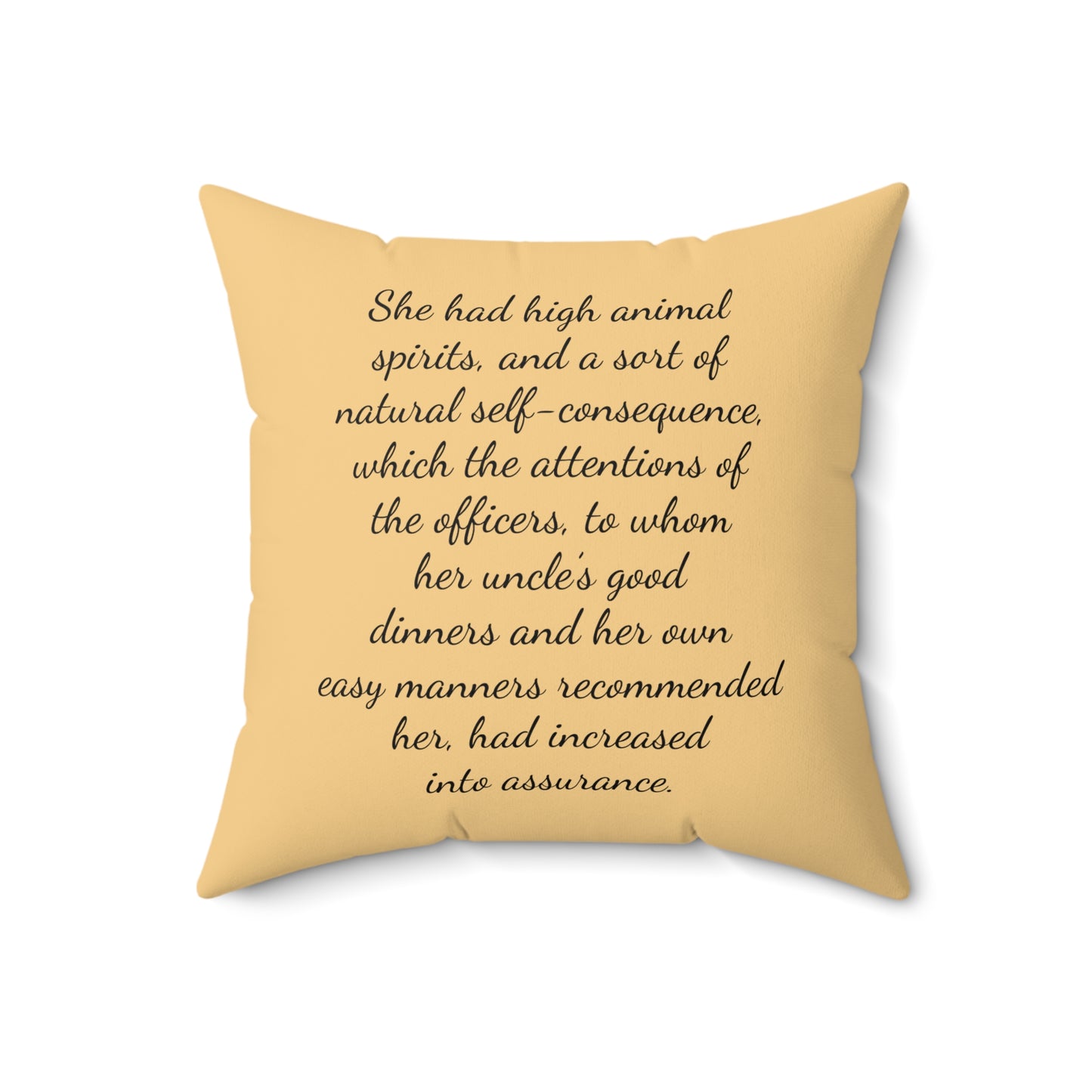 Literary Pillow, Pride and Prejudice, Lydia Bennet, Regency, Jane Austen, Austenite, Cushion, Home Decor, Book Lover Gift, Reading Nook