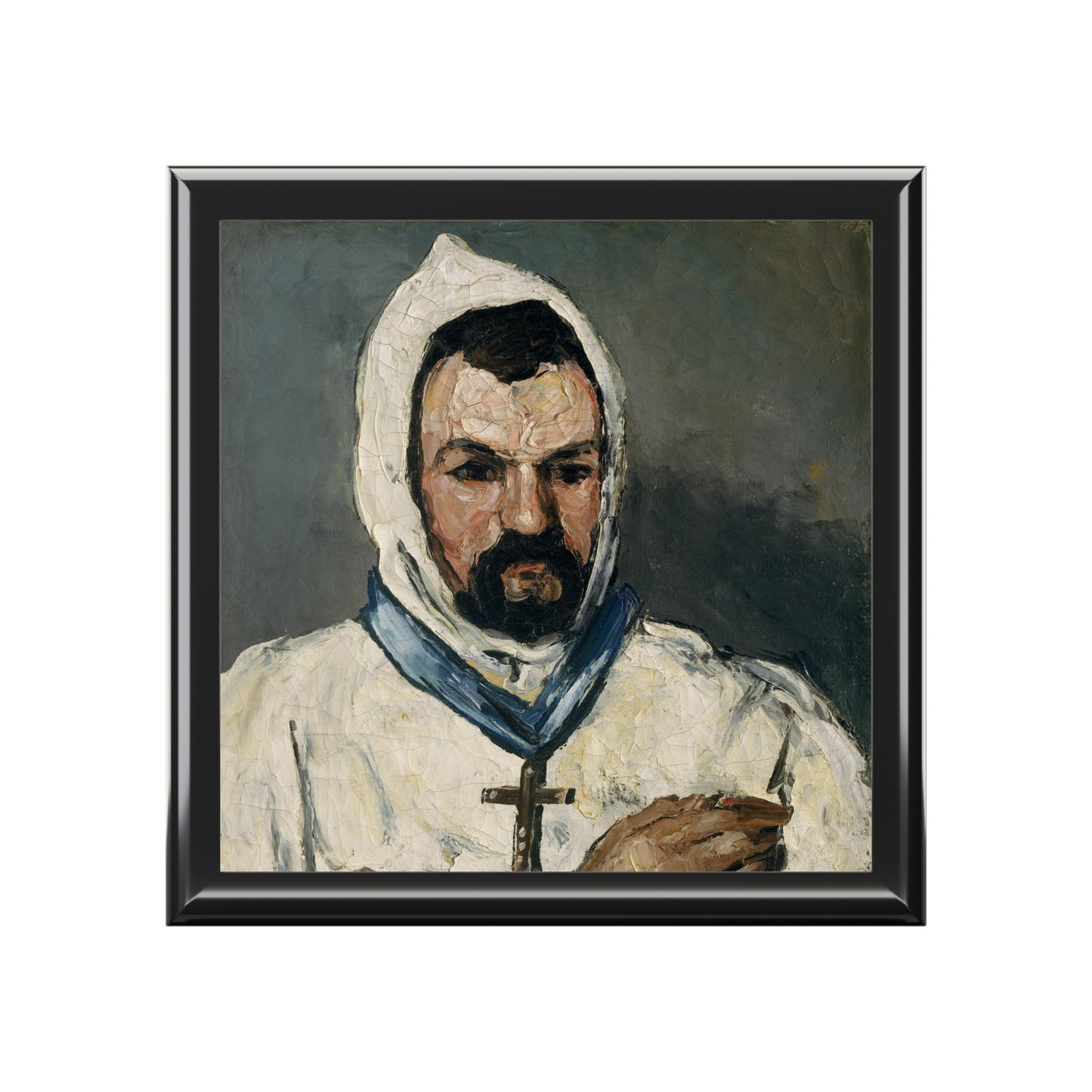 Gothic Gift, Paul Cezanne, Monk, Portrait, Jewelry Box