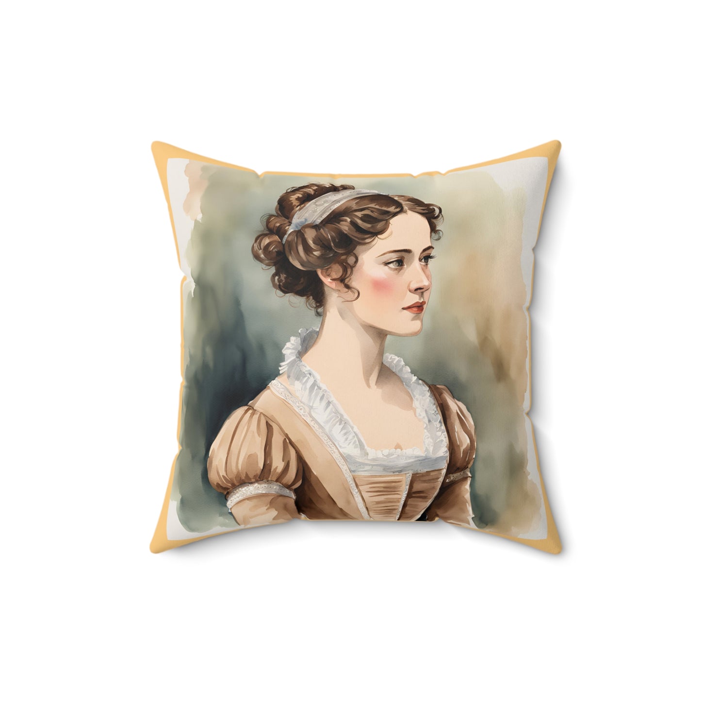 Literary Pillow, Regency Decor, Austenite Gift, Jane Austen Inspired, Kitty Bennet, Pride and Prejudice Pillow, Cushion