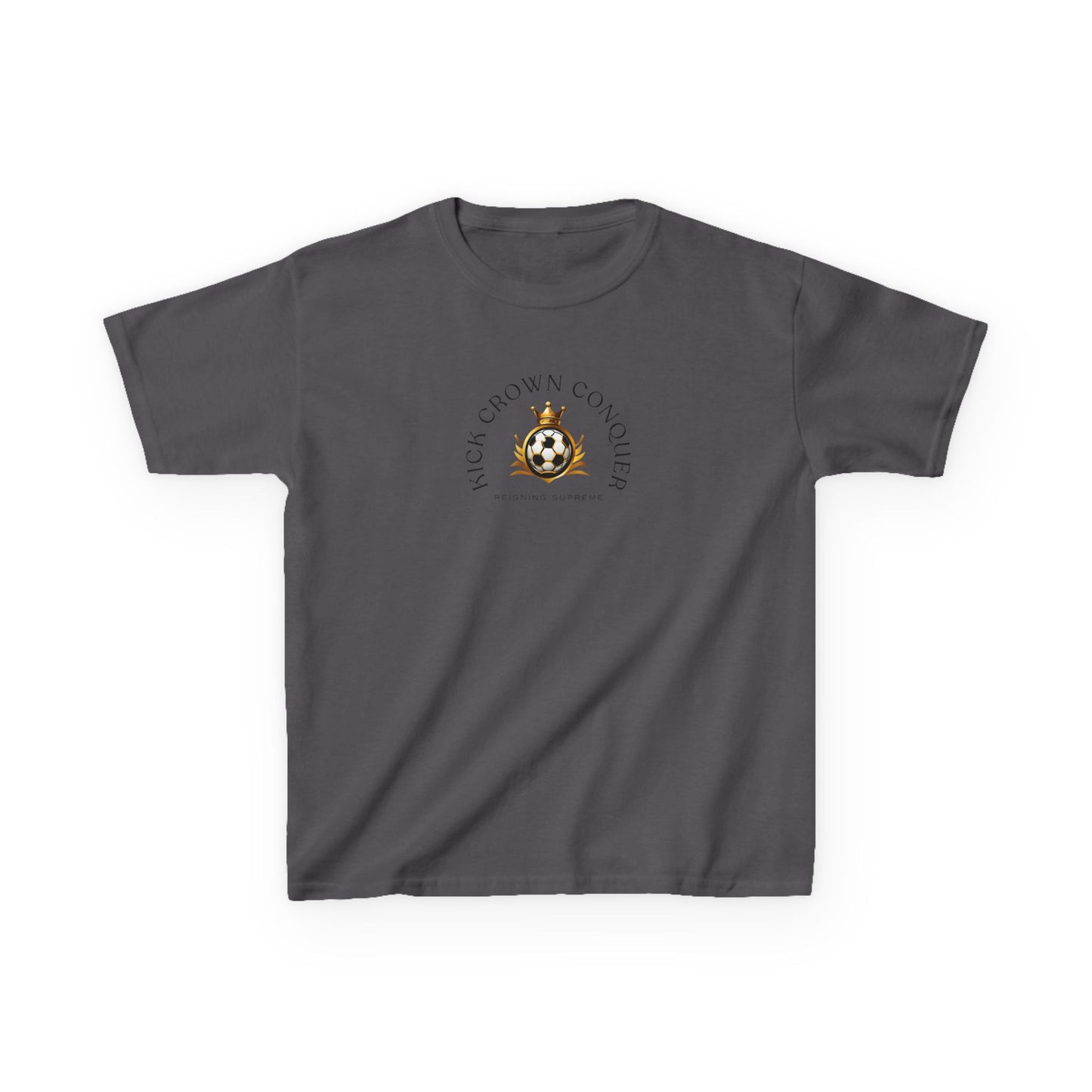 Kid, Child, Soccer Shirt, Soccer Ball Tee, Soccer Team, Gift, Soccer Royal, Soccer Princess, Soccer Crown, Kids Heavy Cotton™ Tee