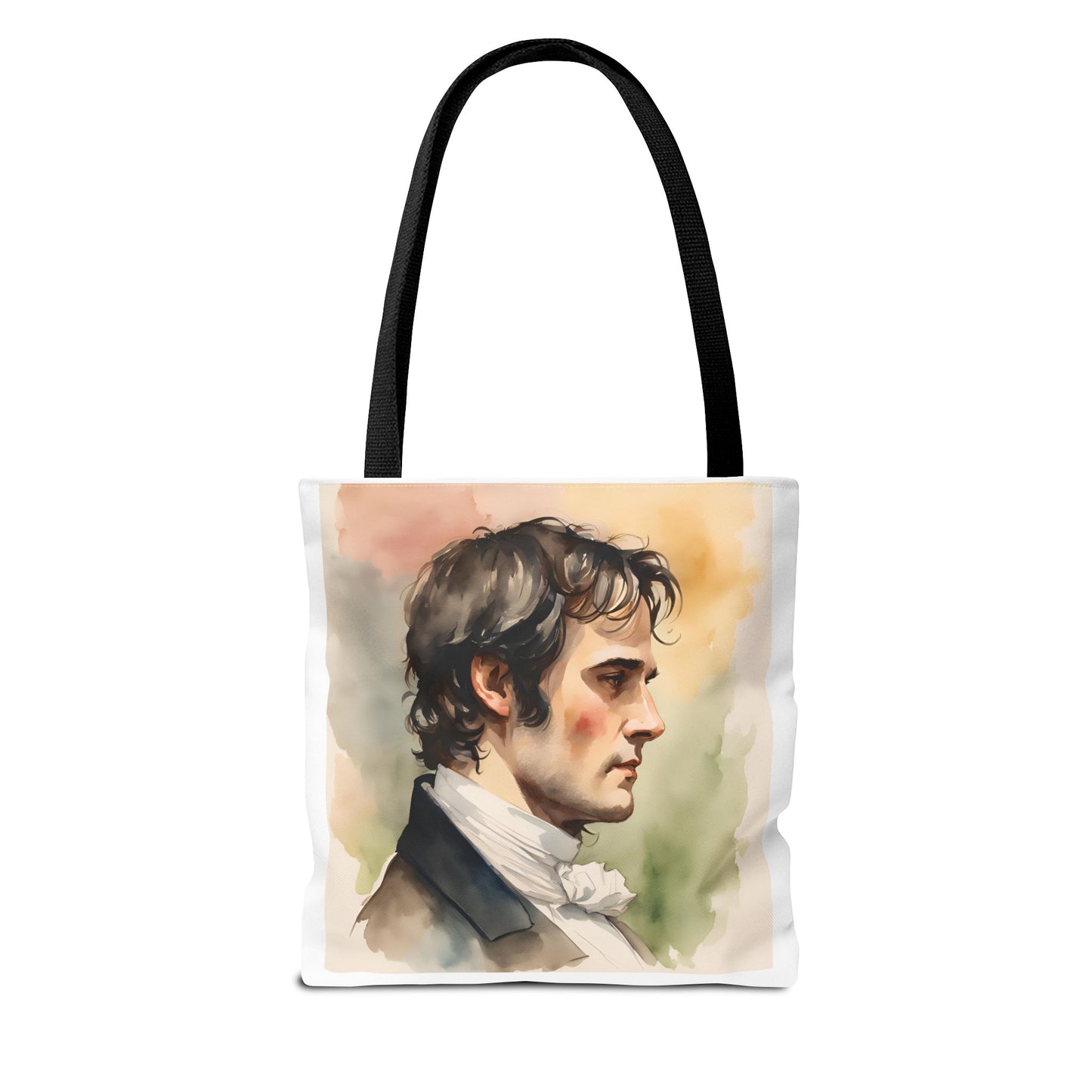 Pride and Prejudice Tote Bag, Darcy and Elizabeth Library Accessories, Book Lover's Gift, Jane Austen Bag, Literary Reading Tote,