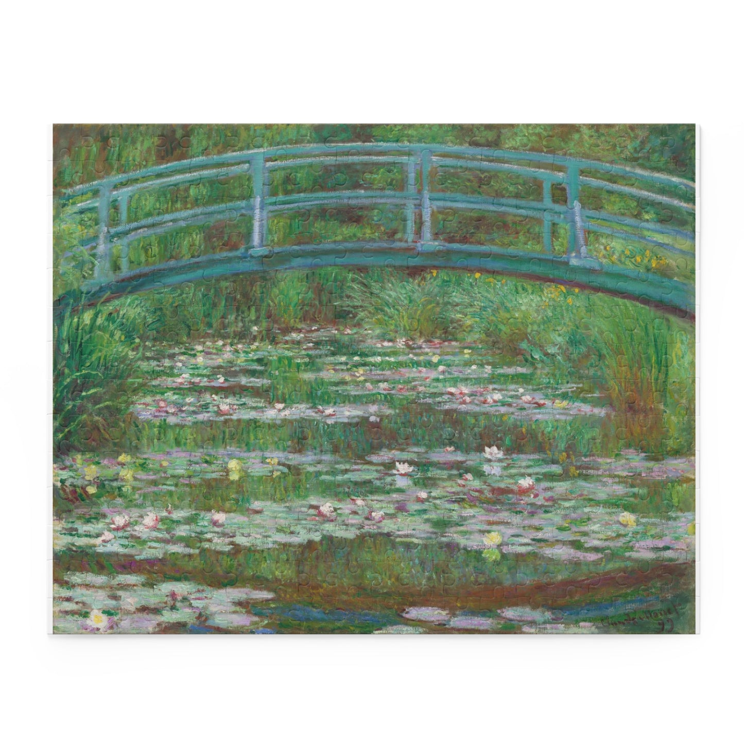 Claude Monet, Japanese, Bridge, Water Lily, Impressionist, Puzzle (120, 252, 500-Piece)