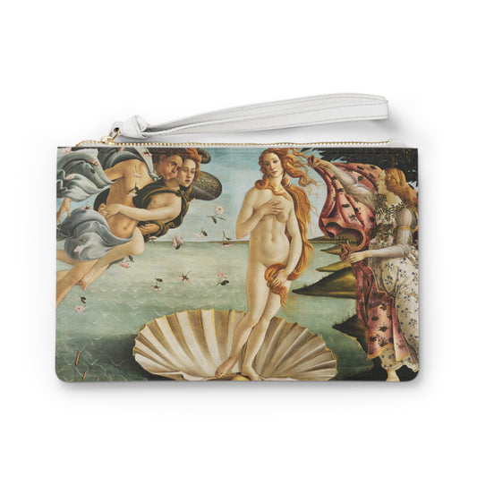 Italian Renaissance, Sandro Botticelli's The Birth of Venus, Art, Gift, Clutch Bag