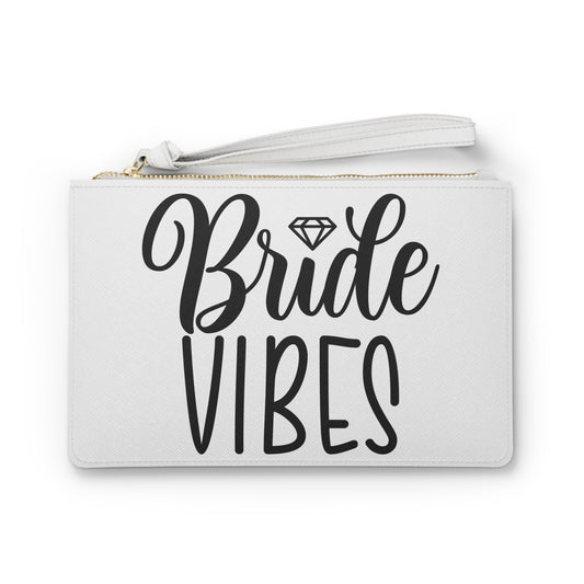 Bride Squad,  Bride Vibes, Diamond, Bridal Party, Wedding, Cosmetic Pouch, Shower, Bachelorette, Gift, Clutch Bag