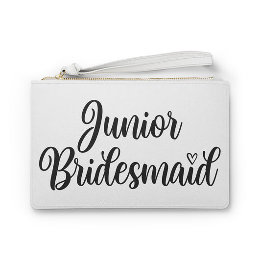Junior Brides Maid, Bride, Bridal Party, Wedding, Cosmetic Pouch, Shower, Bachelorette, Gift, Clutch Bag, Gift, Favor