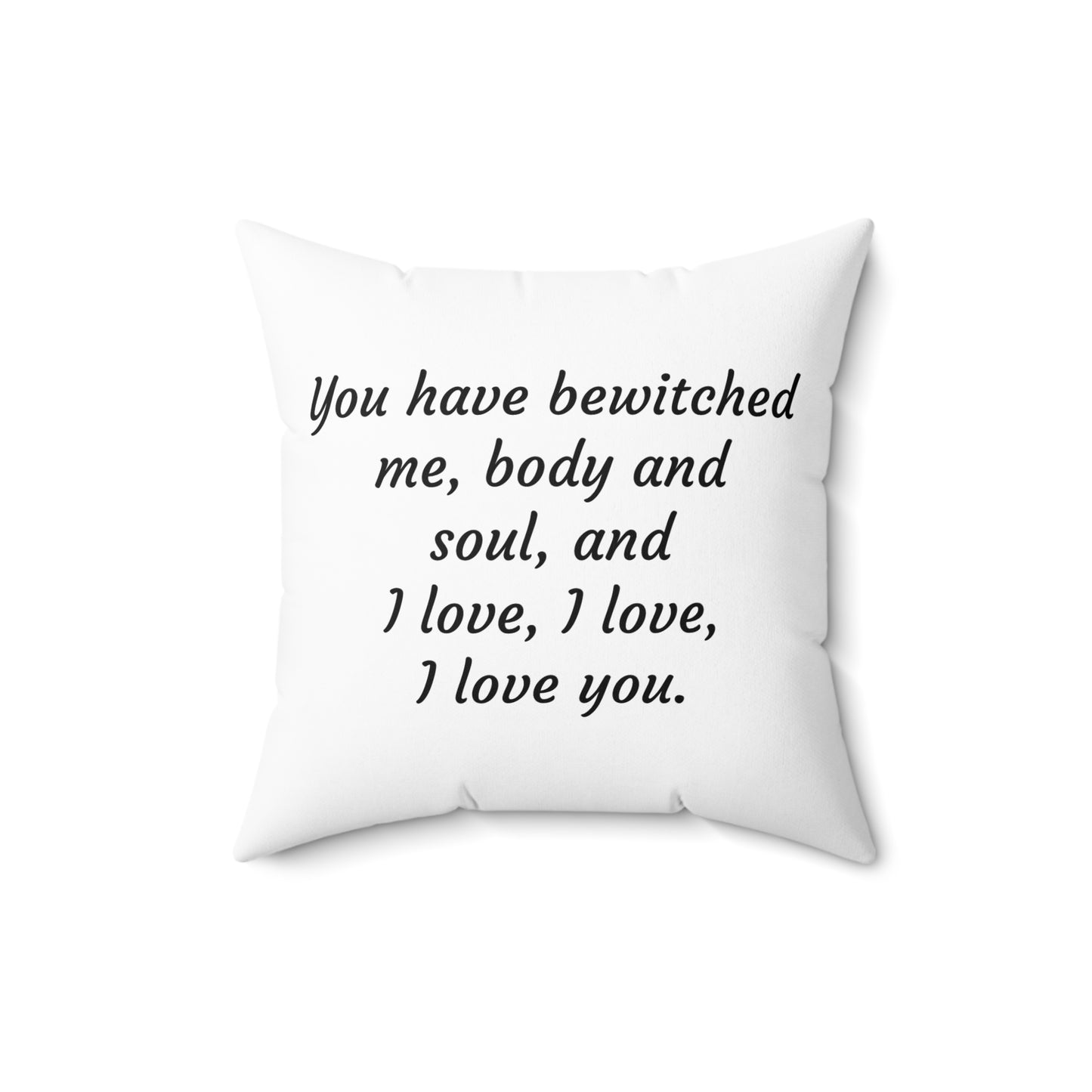Jane Austen Pride and Prejudice Square Pillow - Regency Home Decor Cushion, Book Lover Gift, Library Accent Pillow