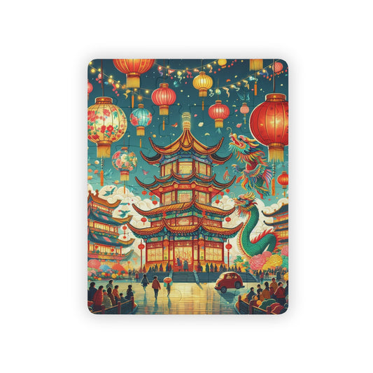 Chinese New Year Lantern Festival, Educational Gift, Game, Kids' Puzzle, 30-Piece