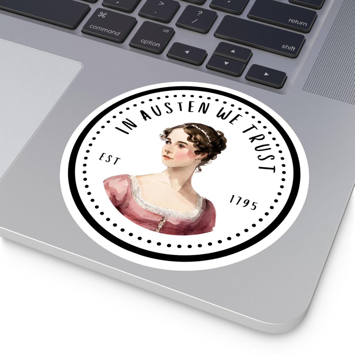 Jane Austen, Austenite, Regency, Round Stickers, Indoor, Outdoor
