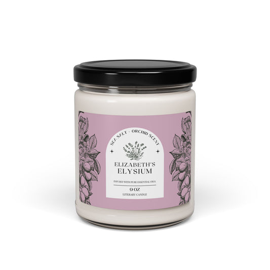 Regency, Jane Austen, Austenite, Candle, Literature, Elizabeth's  Elysium Gift, Shower, Birthday, Scented Soy Candle, 9oz