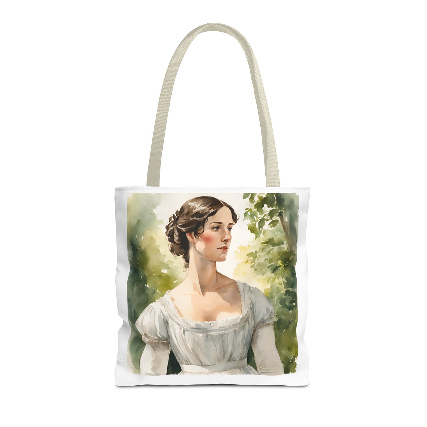 Pride and Prejudice Tote Bag, Darcy and Elizabeth Library Accessories, Book Lover's Gift, Jane Austen Bag, Literary Reading Tote,