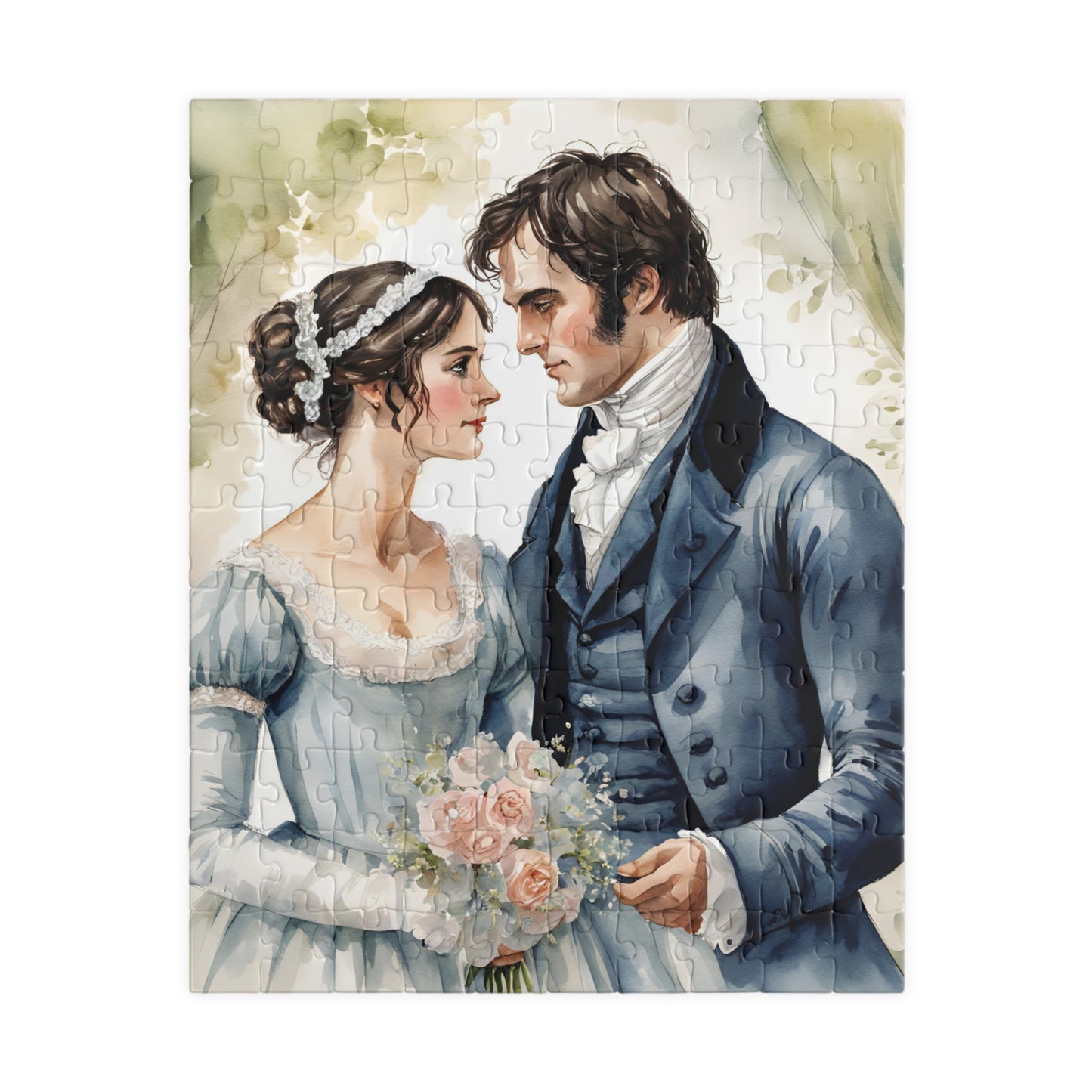 Romantic Fine Art Puzzle | 110, 252, 520, 1014-piece | Perfect for Couples, Weddings, Anniversaries, Cozy Nights, Gift Idea