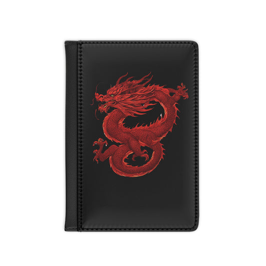 Chinese 2024, Year of the Dragon, , Zodiac, Bearded Dagon, Lunar New Year, Museum, Gift, Stationery, Travel, Passport Cover