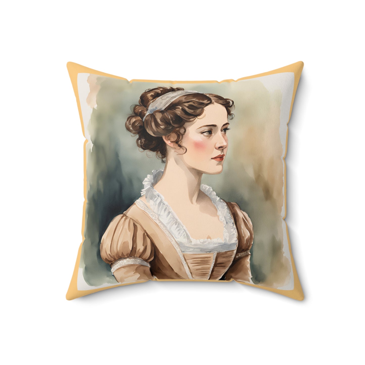 Literary Pillow, Regency Decor, Austenite Gift, Jane Austen Inspired, Kitty Bennet, Pride and Prejudice Pillow, Cushion