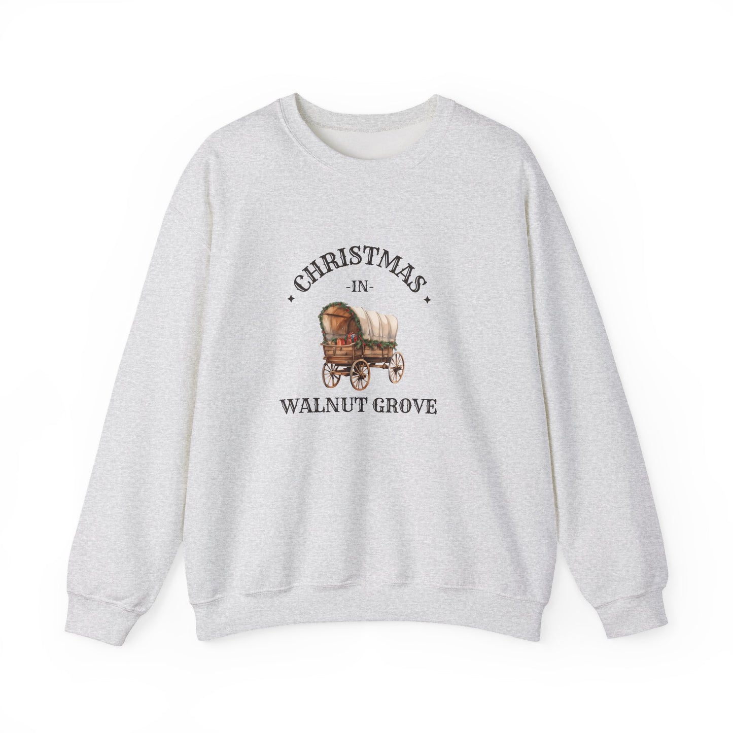 Walnut Grove Christmas Laura Ingalls Wilder Shirt Holiday Gift Sweatshirt  Crewneck, Winter Top, Cozy Jumper, Festive Apparel,