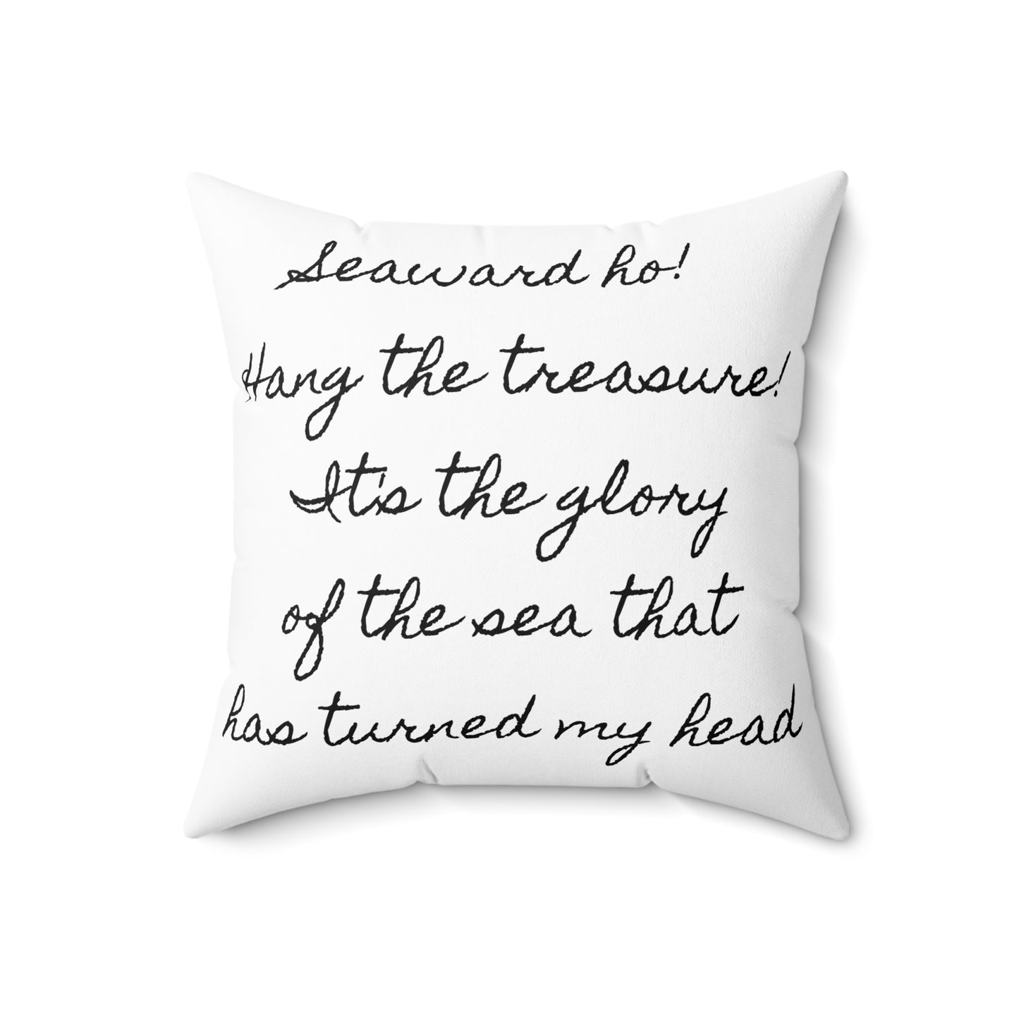 Spun Polyester Square Pillow