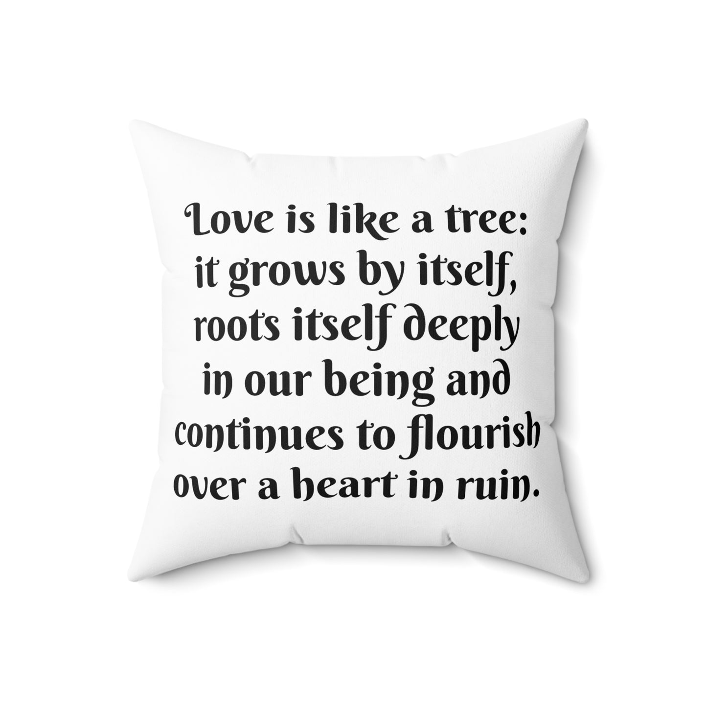Gothic Couple Series, Phantom of the Opera, Christine and Erik, Gaston Leroux, Literary Pillow, Square Pillow, Book Nook, Library, Decor