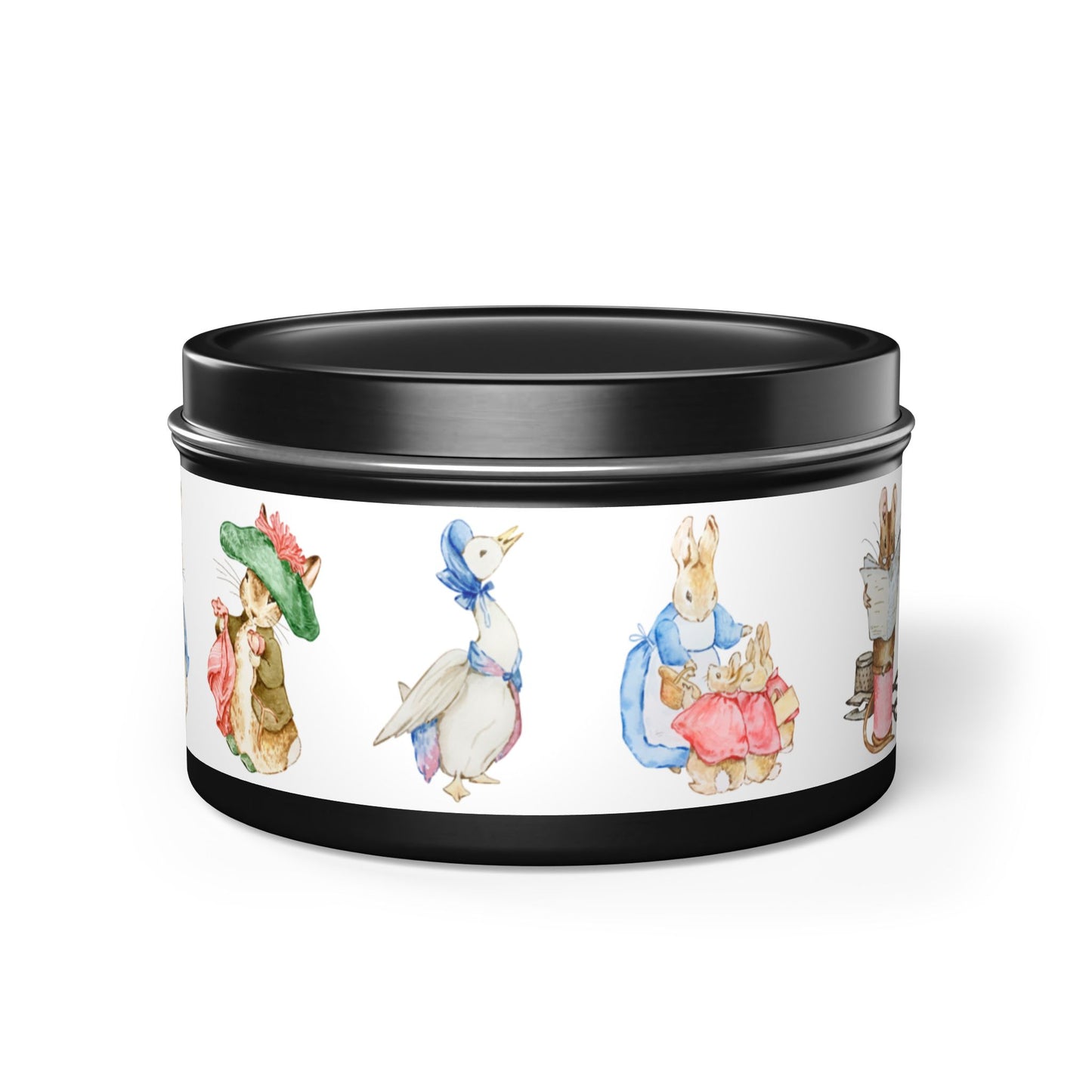 Peter Rabbit, Beatrix Potter, Gift, Mini, Gift, Tin Candles, Shower, Baby Birthday, Five Scent Choices