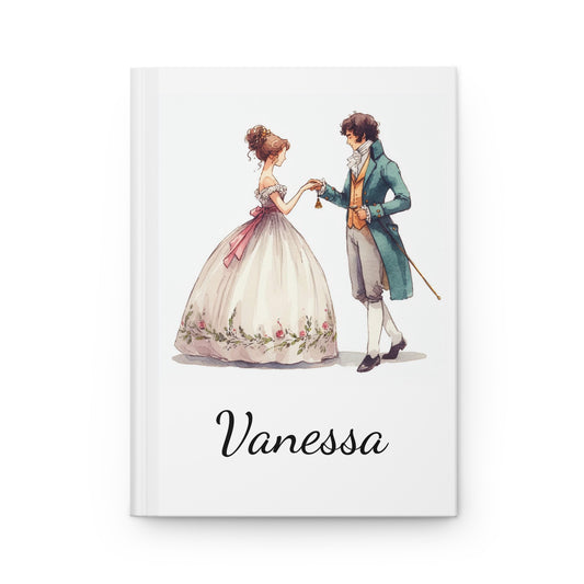 Custom, Personalized, Regency, Jane Austen, Hardcover, Journal, Notebook, Diary, Stationery, Gift