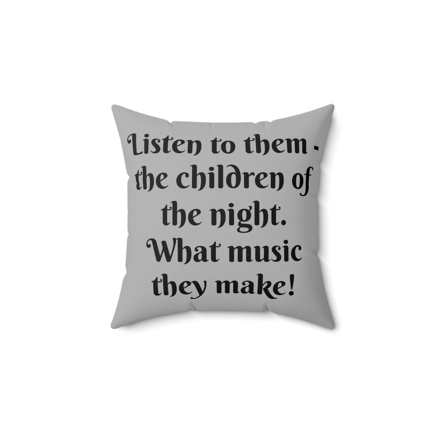 Dracula, Bram Stoker, Halloween, Autumn, Fall, Square Pillow, Literary Pillow, Gift, Book Nook, Library, Bedding, Decor