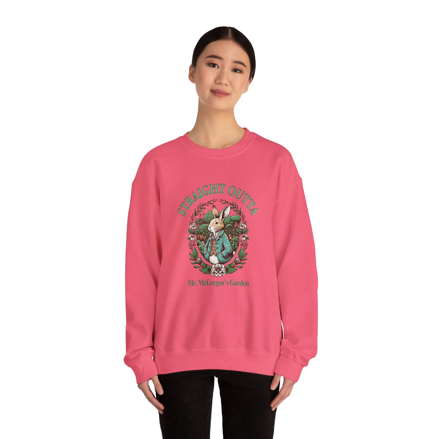 Peter Rabbit Vintage Style Crewneck Sweatshirt - Beatrix Potter Gift Unisex Shirt, Classic Sweatshirt, Retro Jumper, Cozy Pullover, Winter