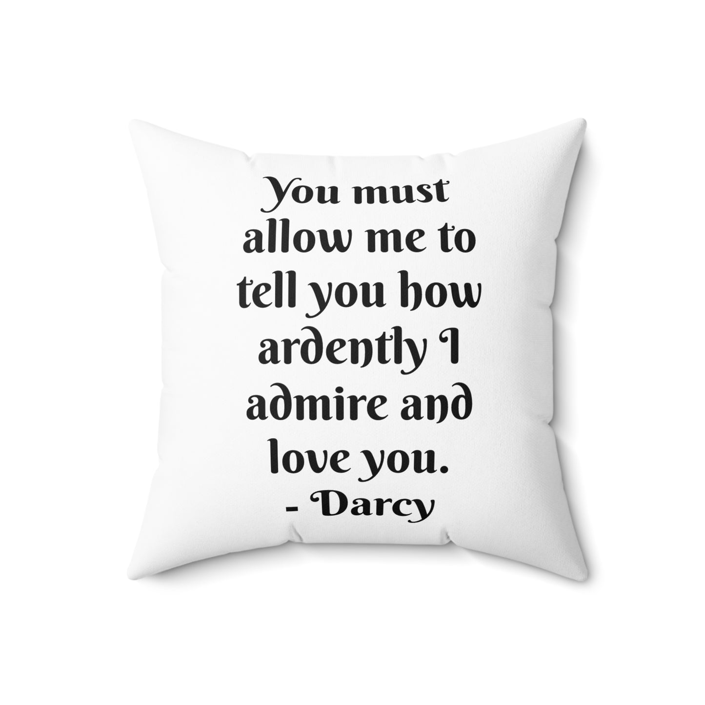 Pride and Prejudice, Jane Austen, Austenite, Regency, British, Literature, BookTok, Gift,  Elizabeth Bennett, Mr. Darcy, Regency, Pillow