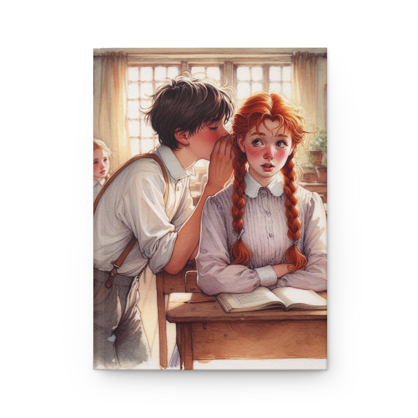 Romantic Hardcover Journal, Vintage-Inspired Diary, Perfect for Writers, Gift for Her, Back to School, Creative Notetaking