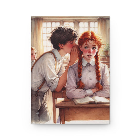 Romantic Hardcover Journal, Vintage-Inspired Diary, Perfect for Writers, Gift for Her, Back to School, Creative Notetaking