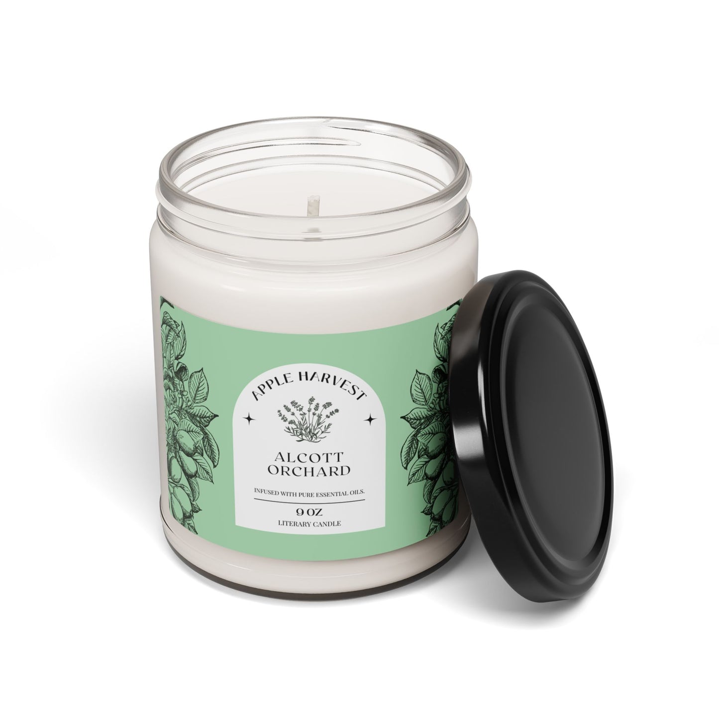Little Women, Louisa May Alcott, American Writer, Gift, Concord, Orchard House, Library, Bookworm, Wedding, Reader, Scented Soy Candle, 9oz