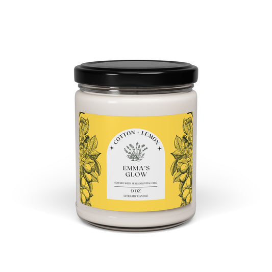 Regency, Jane Austen, Austenite, Candle, Emma, Gift, Shower, Birthday, Scented Soy Candle, 9oz