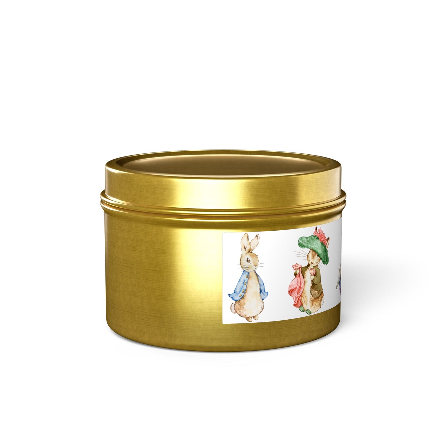 Peter Rabbit, Beatrix Potter, Gift, Mini, Gift, Tin Candles, Shower, Baby Birthday, Five Scent Choices