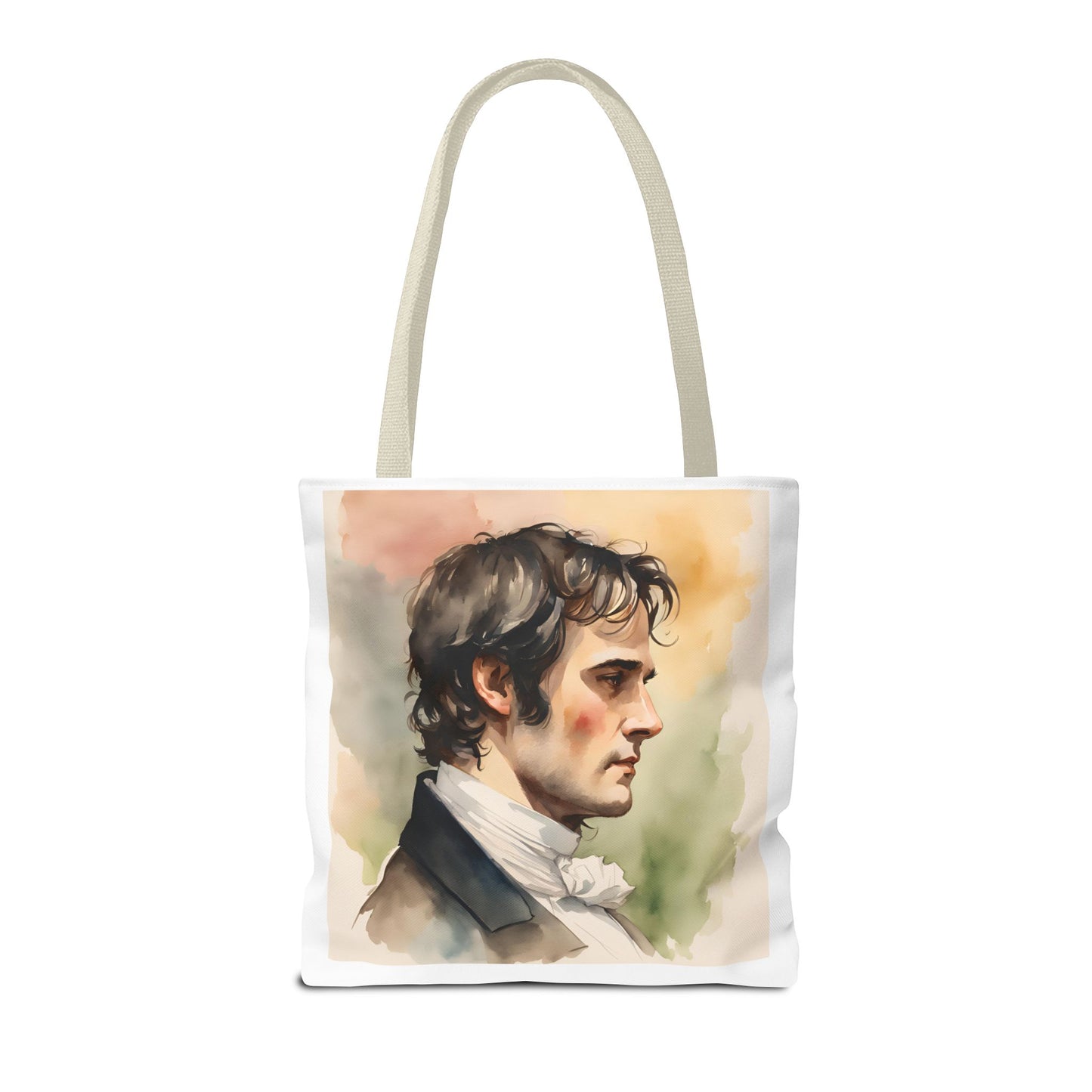 Pride and Prejudice Tote Bag, Darcy and Elizabeth Library Accessories, Book Lover's Gift, Jane Austen Bag, Literary Reading Tote,