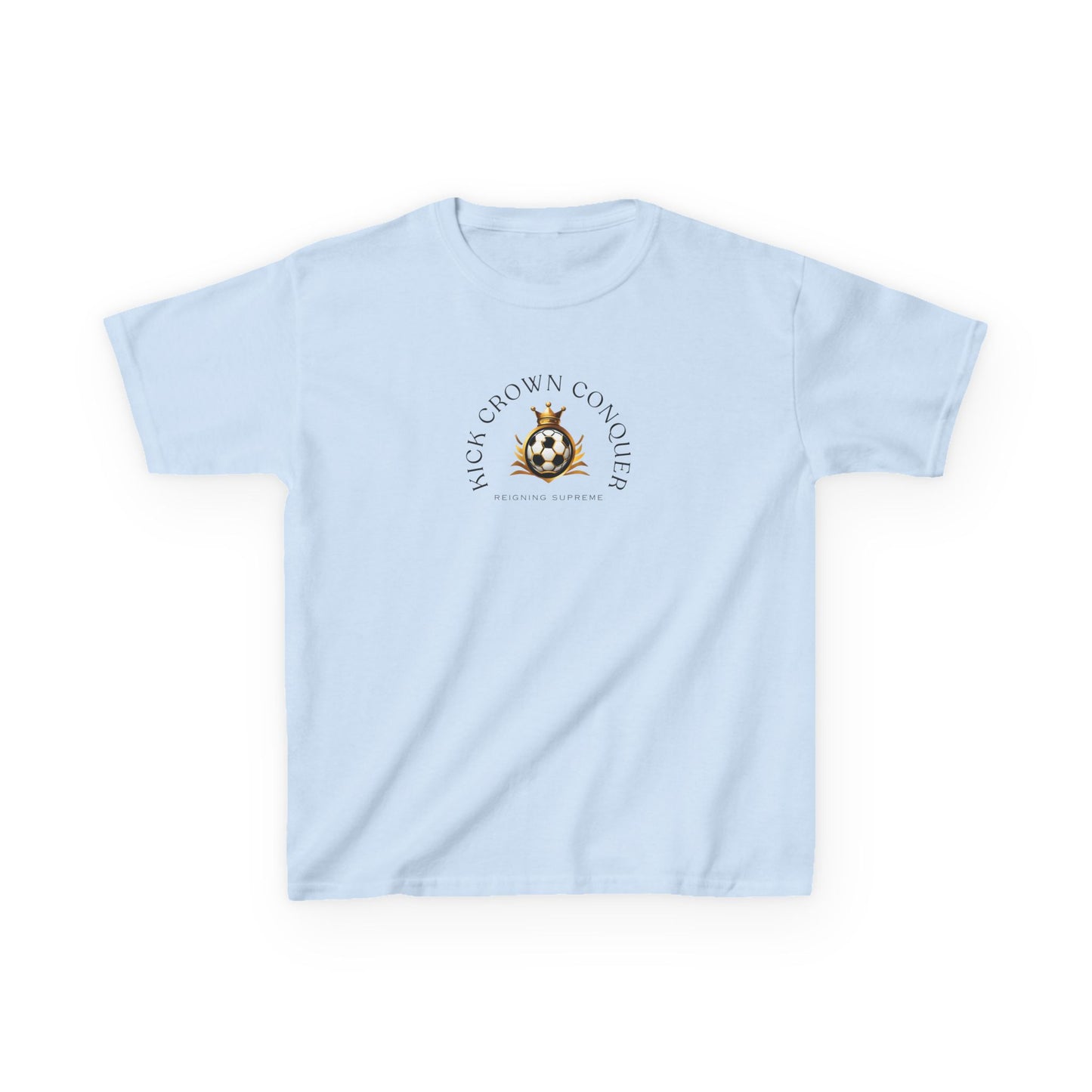 Kid, Child, Soccer Shirt, Soccer Ball Tee, Soccer Team, Gift, Soccer Royal, Soccer Princess, Soccer Crown, Kids Heavy Cotton™ Tee