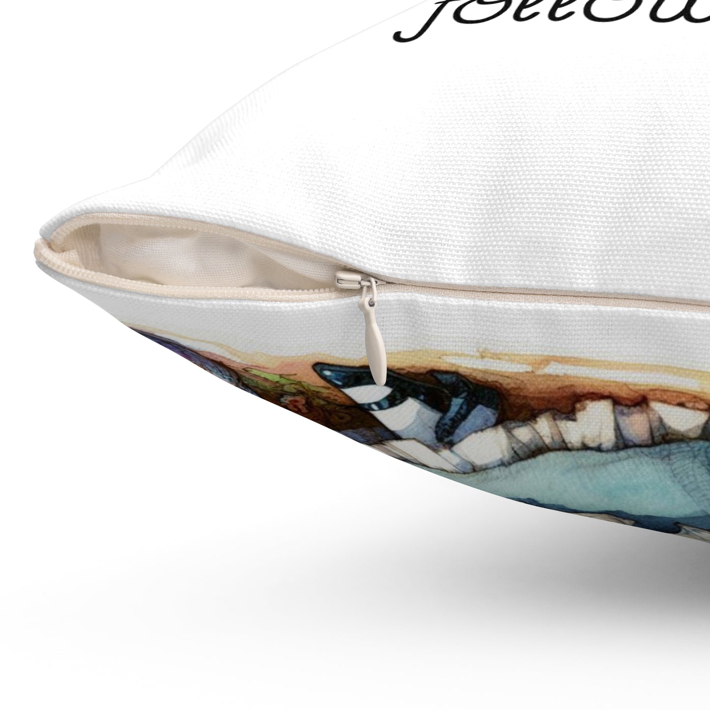 Adventures of Alice in Wonderland, Lewis Carroll, Cushion, Pillow, Library, Book Nook, Decor, Gift, Bedding, Literary Pillow